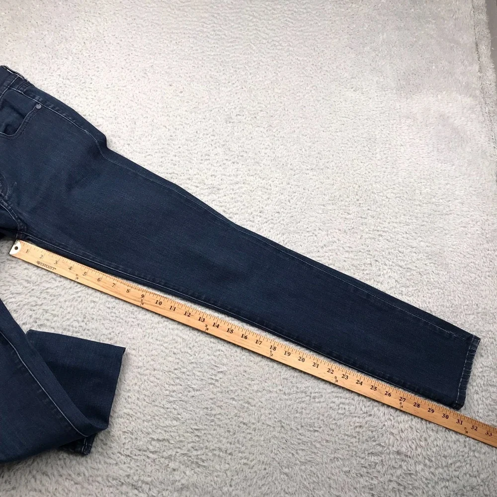 Tory Burch Legging Jeans Womens 27 (30x31) Blue Low Rise Skinny‎ Stretch Denim